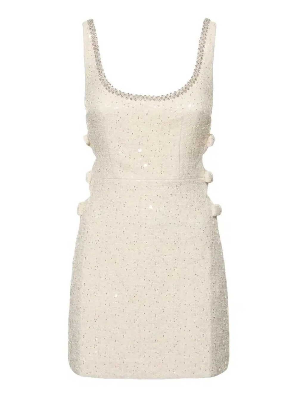 NWT✨Self-Portrait✨ Boucle Cut Out Mini Dress